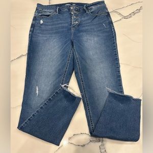 Old Navy Rockstar high waist jeans size 12